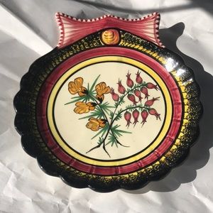 SOLD** Henriot Quimper Vintage signed plate